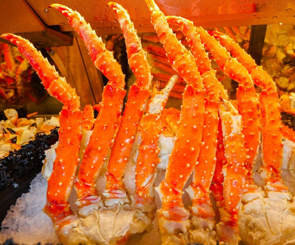 Beautiful Alaskan King Crab Legs