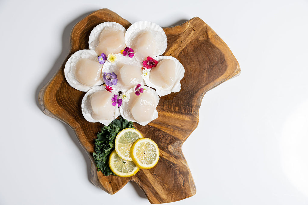 Buy Fresh U10 Raw Scallops Online Fresh Scallops Delivered Billy's